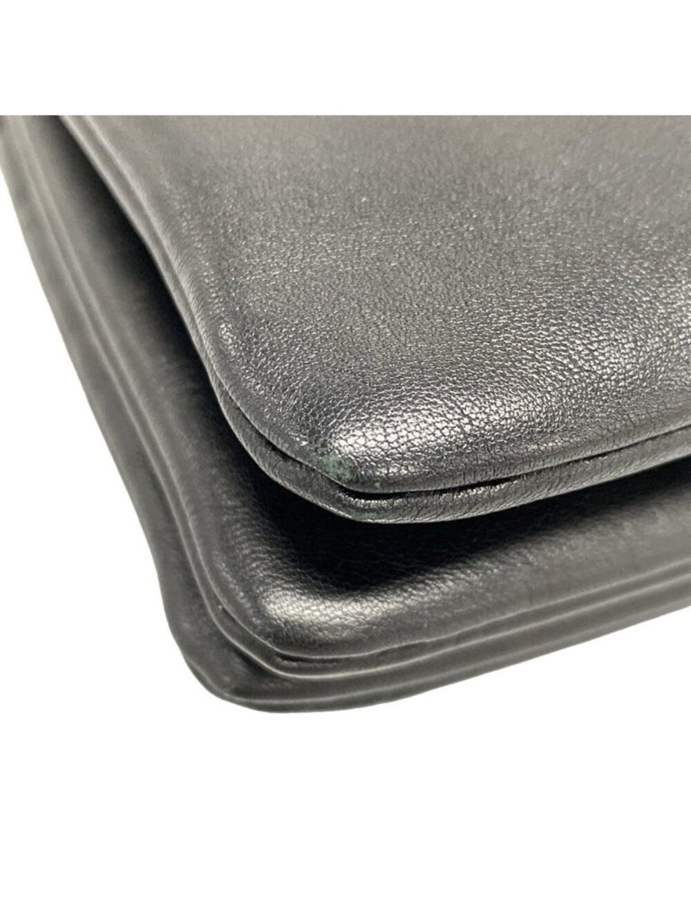 Celine Shoulder Bag Triolage Black Leather - Picture 6 of 15